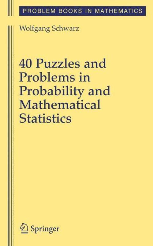 Thumbnail - 40 Puzzles And Problems In Probability And Mathematical Statistics