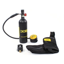 Mini 1L Scuba Oxygen Cylinder Diving Air Tank Kit Snorkeling Breathing Equipment