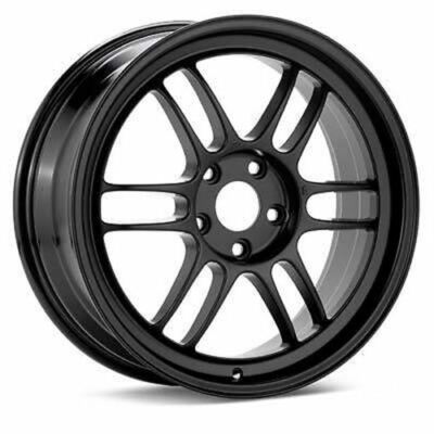 Enkei RPF1 18x8.5 Wheel Lightweight Racing Black 5x114.3 + 30 R32