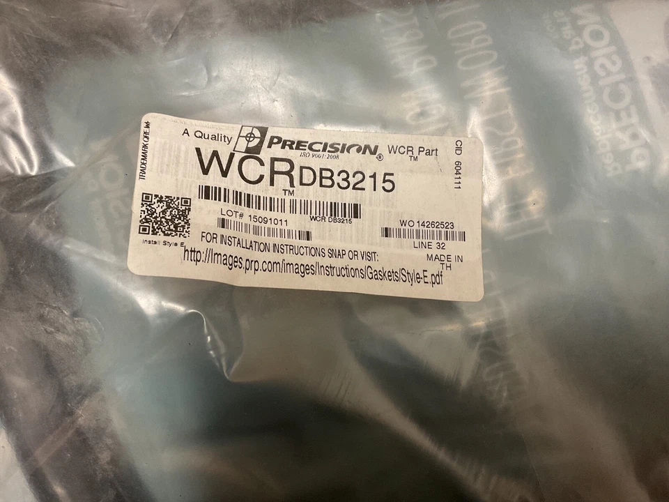 64 65 Belvedere Coronet 330 440 B Cuerpo Ventana Trasera Junta de Sellado de Vidrio Foto 3 de 3