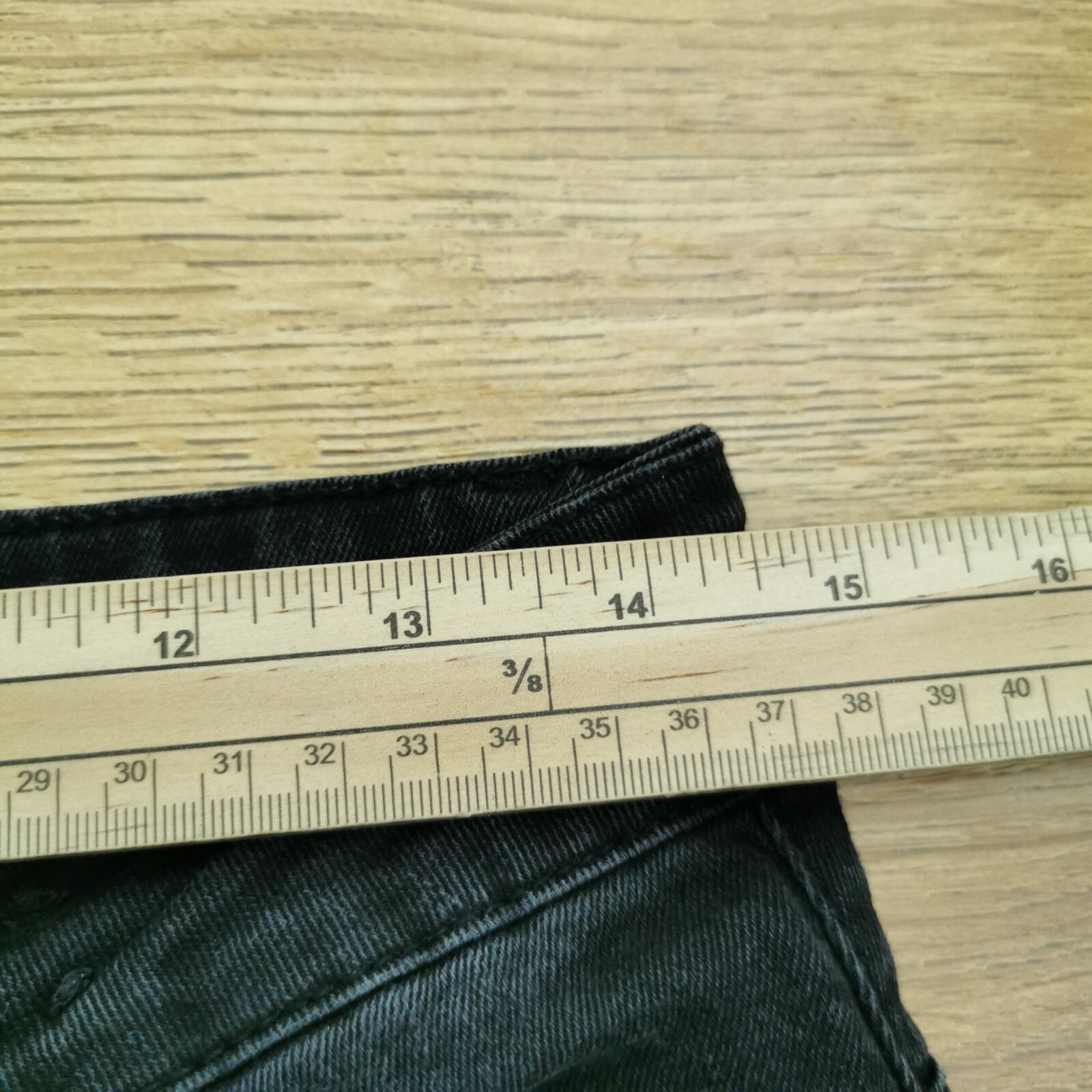 883 Police Moriarty Jeans Mens W28 L32 Black Skinny Fit Stretch Denim Button