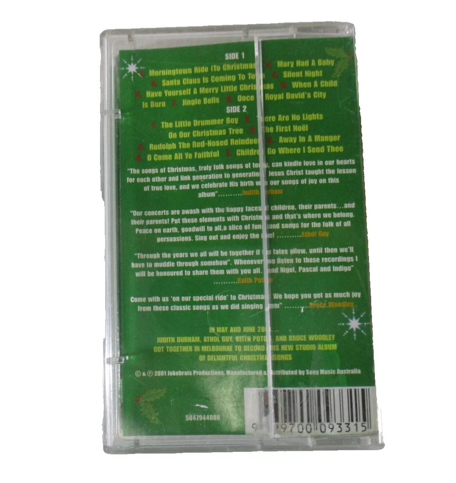 The Seekers Morningtown Ride to Christmas Cassette Tape 2001 Sony Music Tested - Image 2 of 4