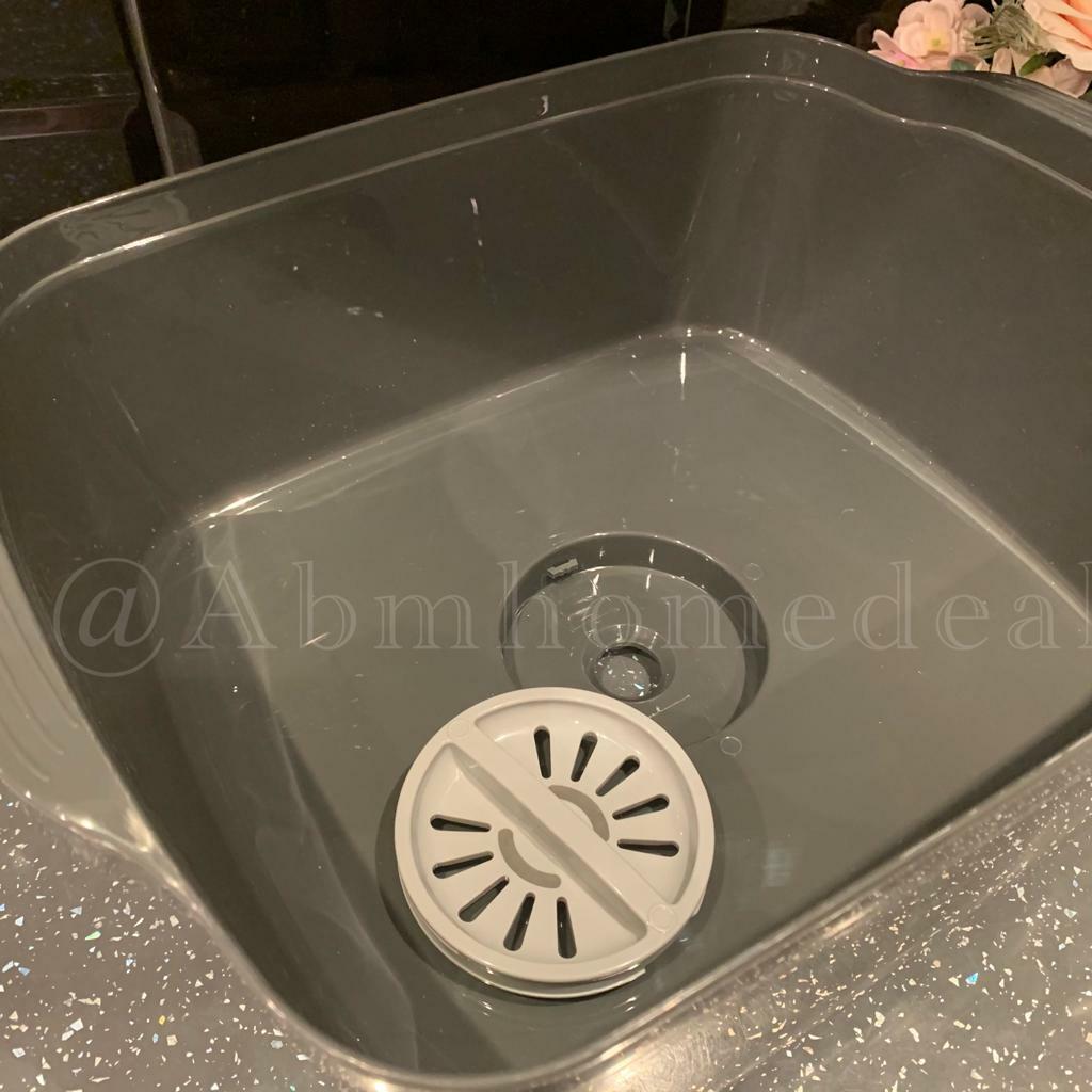 Wash Drain Bowl Washing Up Bowl With Drain Plug Kitchen Sink