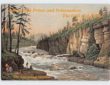 Cartolina Rapids on the Hudson at Adley's dipinto di Jacques-Gerard Milbert