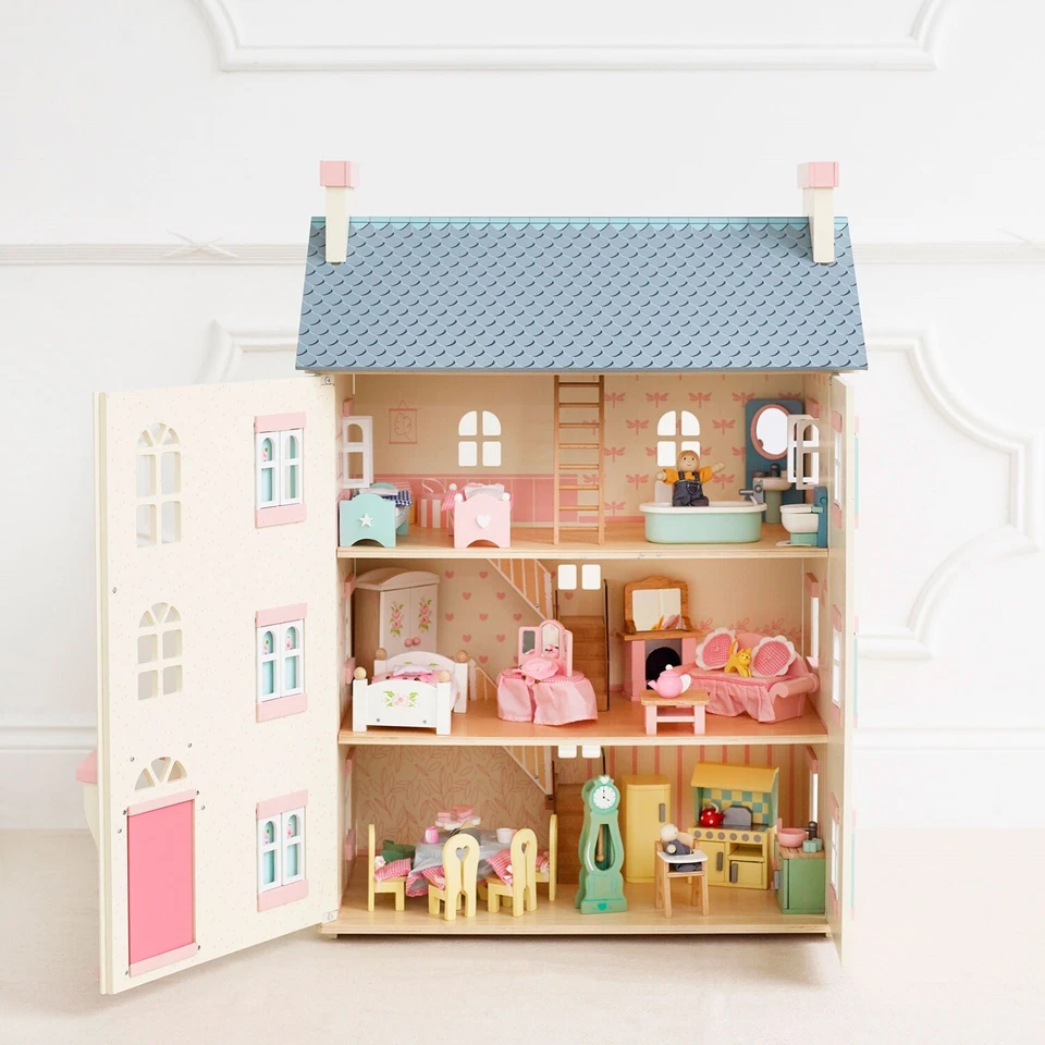 Cherry Tree Hall PuppenHaus Spielzeug/Cherry Tree Hall Wooden Dolls House (H150) - Bild 3 von 4