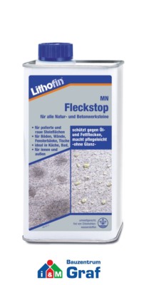 LITHOFIN MN Fleckstop Imprägnierung für Natur- u. Betonwerksteine 1,0 L #891626