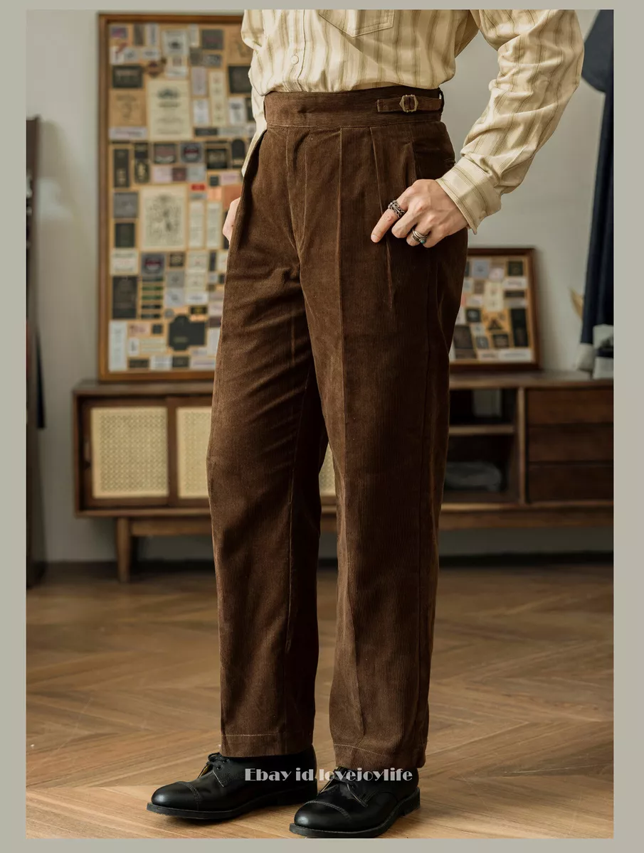 SHIPS×Equipage corduroy pleated pants | tradexautomotive.com