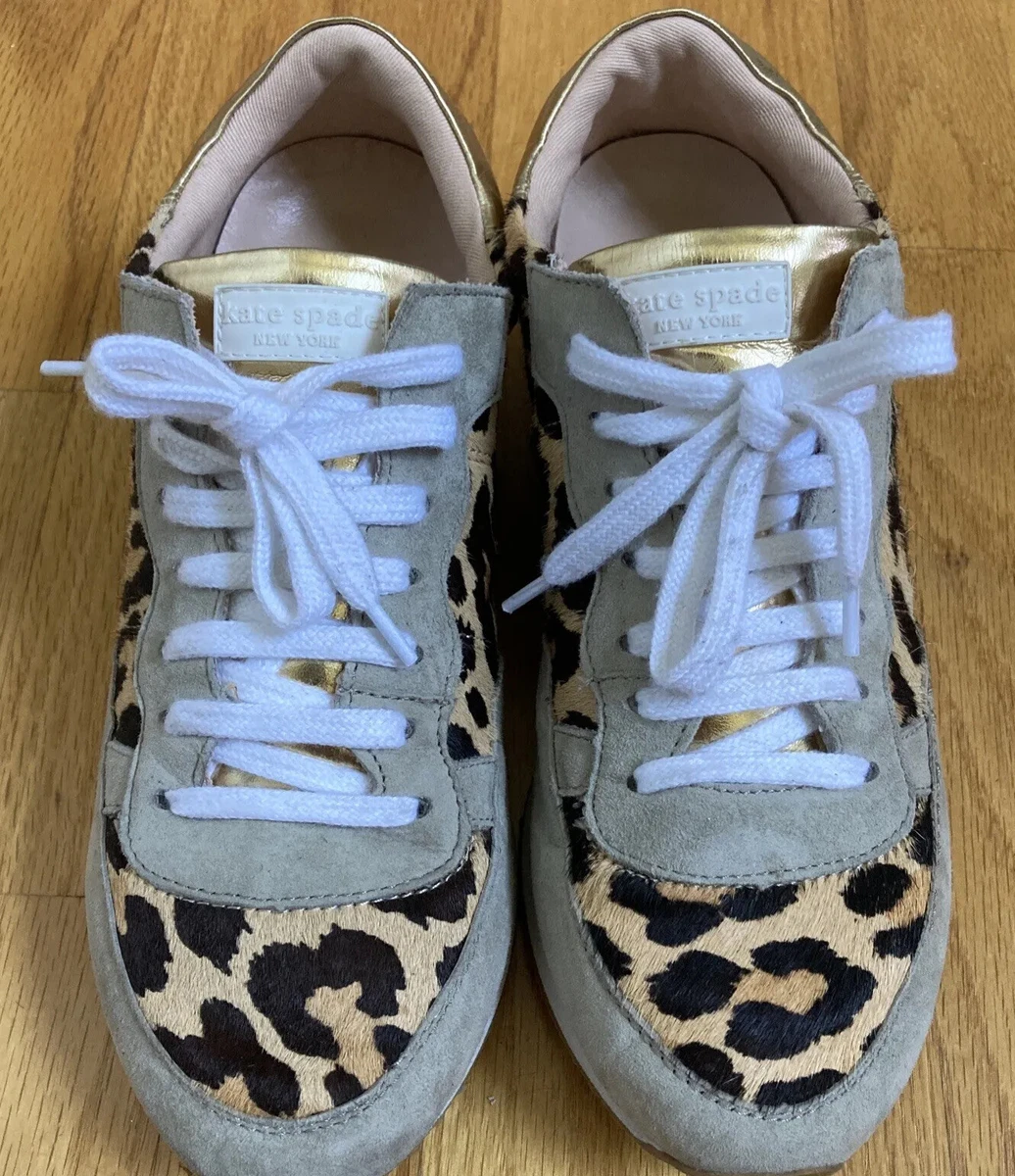 Kate spade felicia store sneakers leopard