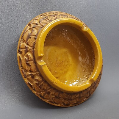 Keramik Aschenbecher S.I.C Made In Italy Design Caruso Mid-Century Vintage 1950