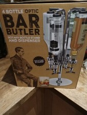 4 Bottle Optic Rotary Bar Butler