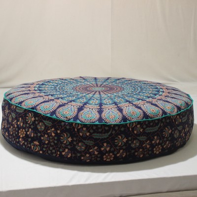 round meditation pillow