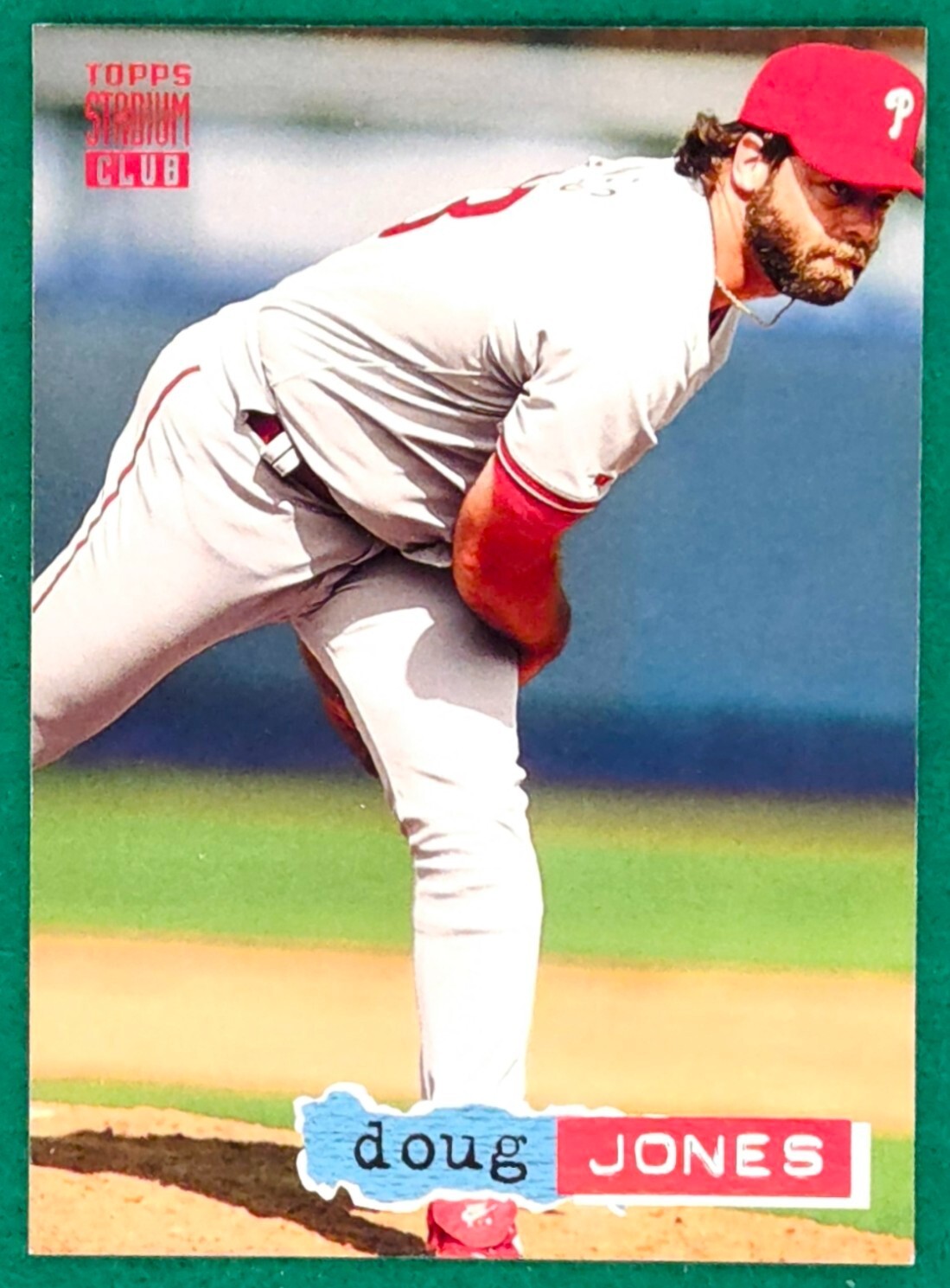 Doug Jones - 1994 Topps Stadium Club #580 - Philadelphia Phillies Baseball Card