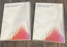 Adobe Creative Suite 3 CS3 Standard Design 3-Disc Set Macintosh w/Serial Number