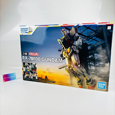 RX-78F00 Gundam Factory Yokohama 1/48 Event Limited Edition Gunpla Plastic Japan