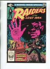 RAIDERS OF THE LOST ARC 1 VF+ MARVEL 1981! 1ST INDIANA JONES! MOVIE APAPTATION!!