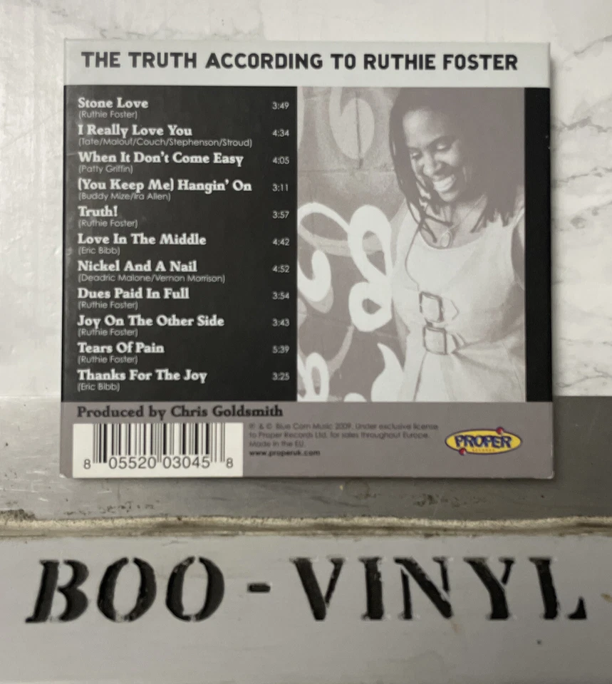 Ruthie Foster - The Truth According To Ruthie Foster Cd Album Blues Soul NM - Image 2 of 2
