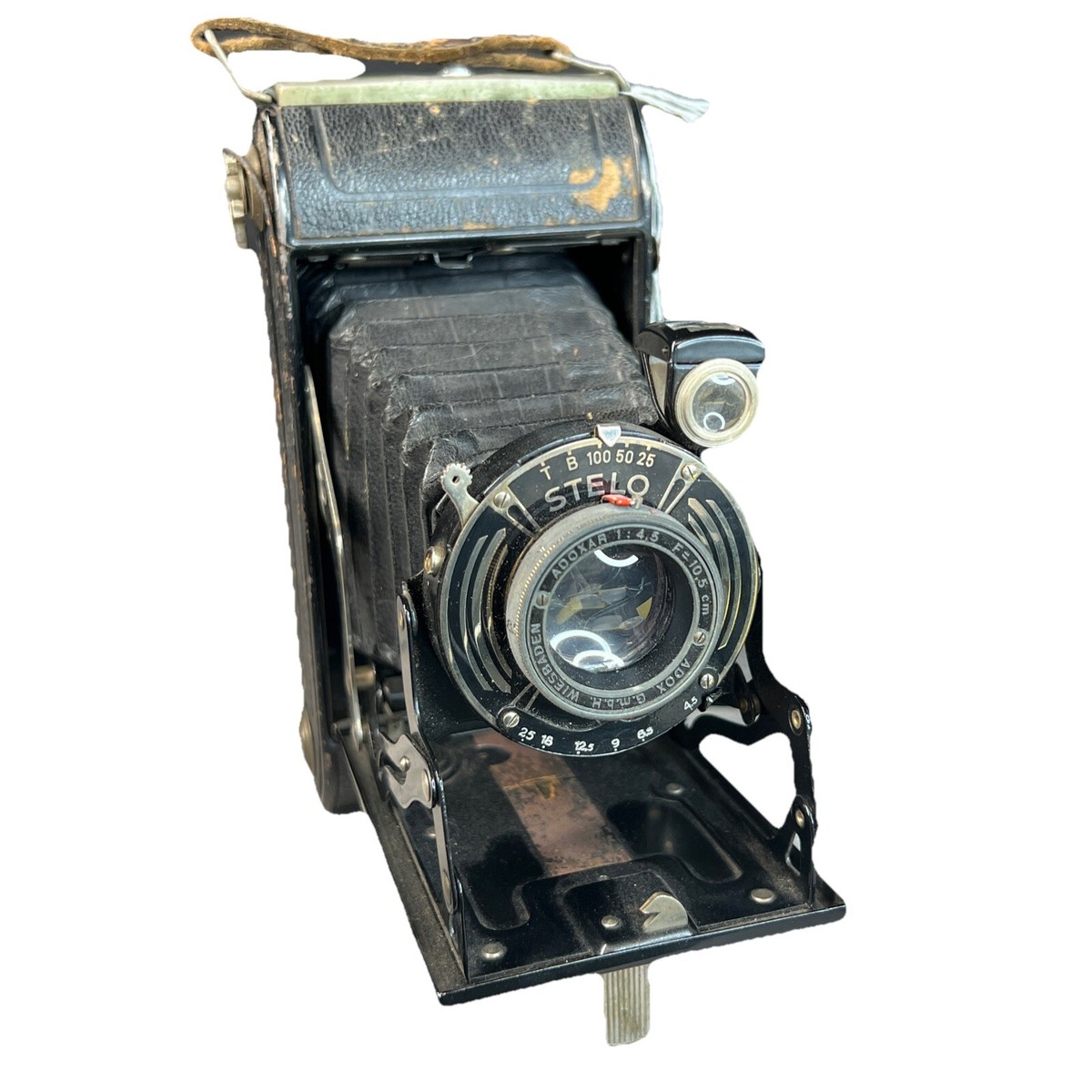 Antique Wirgin Pronto Folding Camera Stelo Adox Wiesbaden Lens 1