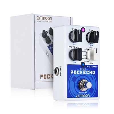 Delay & Looper Guitar Effect Pedal & 8 Delay Effects . 300er G8U1