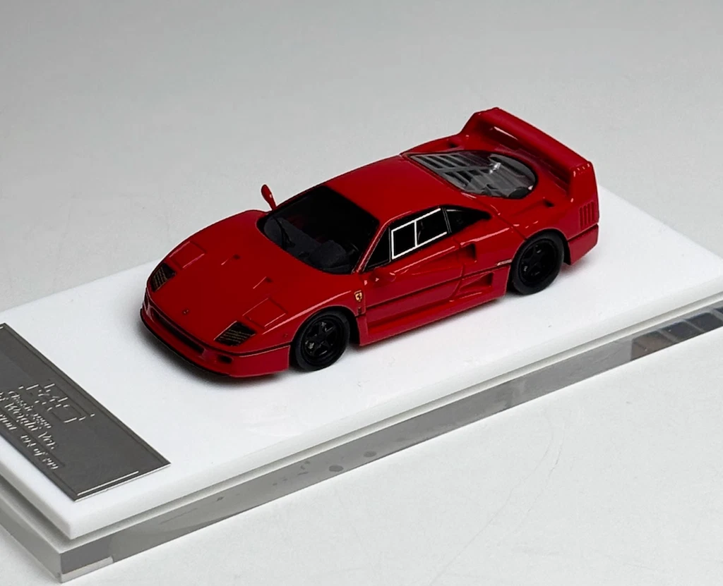 SUPCAR F40 レッドレーシング仕様 限定999台 1/64スケール 予約 SC64035 SUPCAR 1/64 F40 Racing Red #40, Boost Gear