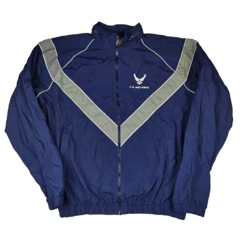 Jwod Skilcraft Official US Air Force Jacket Large Long Physical Training Uniform