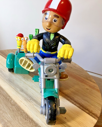 Handy Manny's Fix It Right Motorcycle Chopper Set 2006 Manny Bike 13 Accessories - Picture 5 of 11