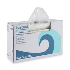 Boardwalk 1GALBAG 10.5" x 11" Reclosable Food Storage Bag - Clear (250/BX) New