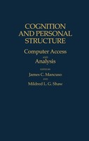 James Mancuso (U. A.) | Cognition And Personal Structure | Buch | Englisch