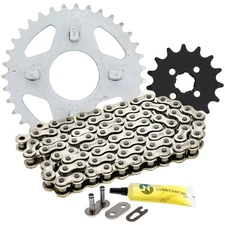 Sprocket Chain Set for Honda CT70 ST70 CL70 15/35 Tooth 420 Rear Front Combo Kit