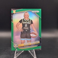 2025 Panini Prizm WNBA Hailey Van Lith Variation Green Prizm #139 Chicago Sky RC
