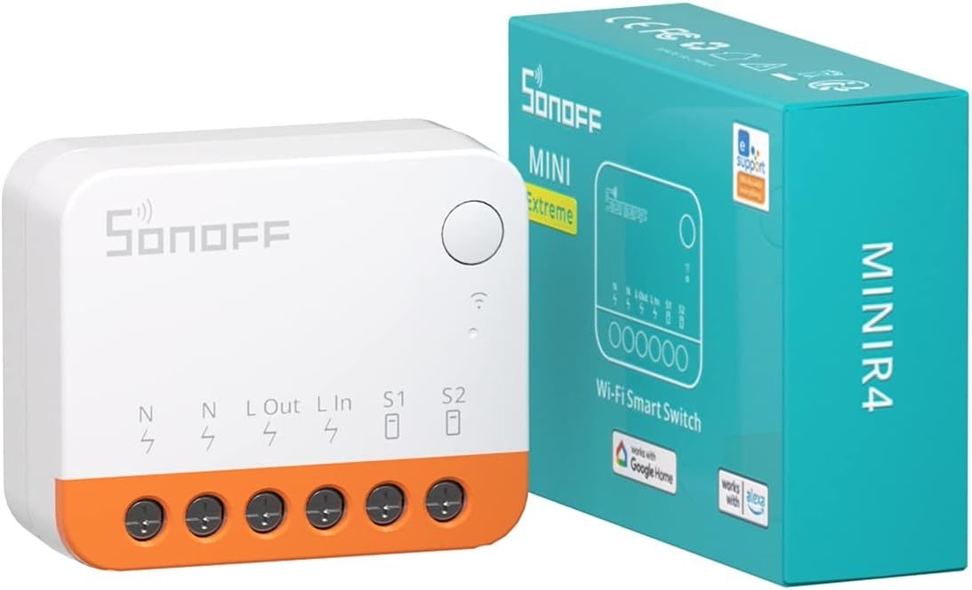 Sonoff Wifi Smart Switch 10A 2400W Relay Switch Works Alexa Google Remote New