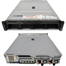 Dell PowerEdge R730 Rack Server 2U 2xE5-2687W V3 CPU 2xHS no RAM 8x3.5" H730