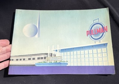 Vintage The Pullman Company Zug Ausstellung Souvenir Broschüre 1939 New York Weltausstellung