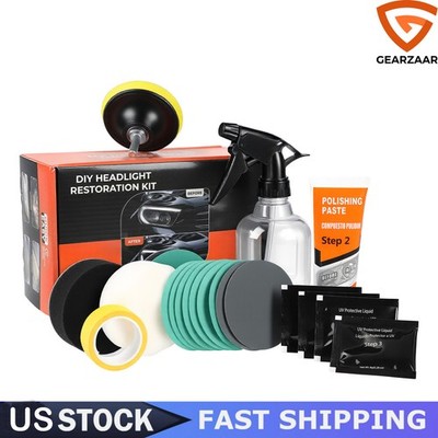 car headlight polish polishing compound spray for all vehicle types