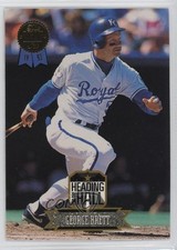 1993 Leaf Heading for the Hall George Brett #7 HOF 1n5j