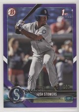 2018 Bowman Draft Purple 37/250 Josh Stowers #BD-190 fm0