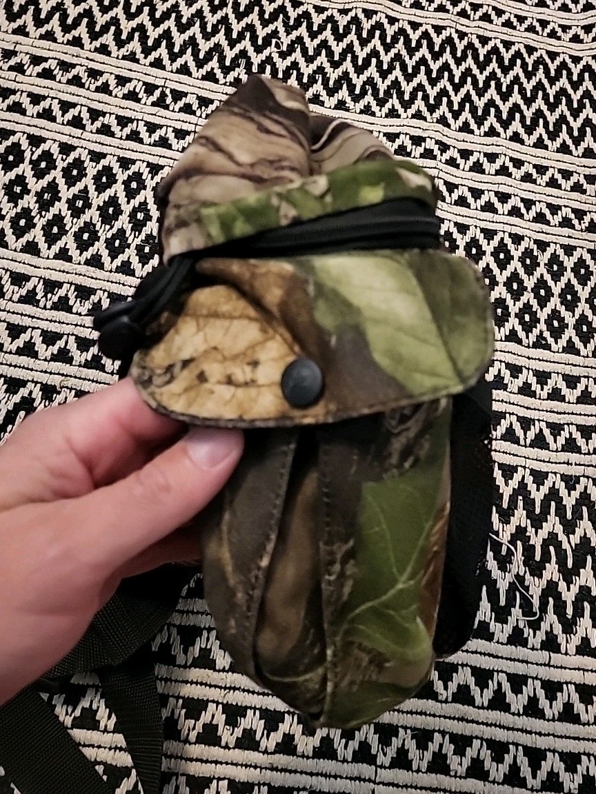 Vtg RedHead Camouflage Lumbar Fanny Pack Hunting Hiking Camping