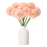 KüNstliche Chrysanthemen-Blumenkugeln 10 StüCk, Orange, FüR Zuhause/Garten