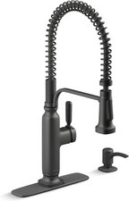 Kohler Ealing Pro Pull Down Kitchen Faucet - Matte Black - K-R28702-SD-BL