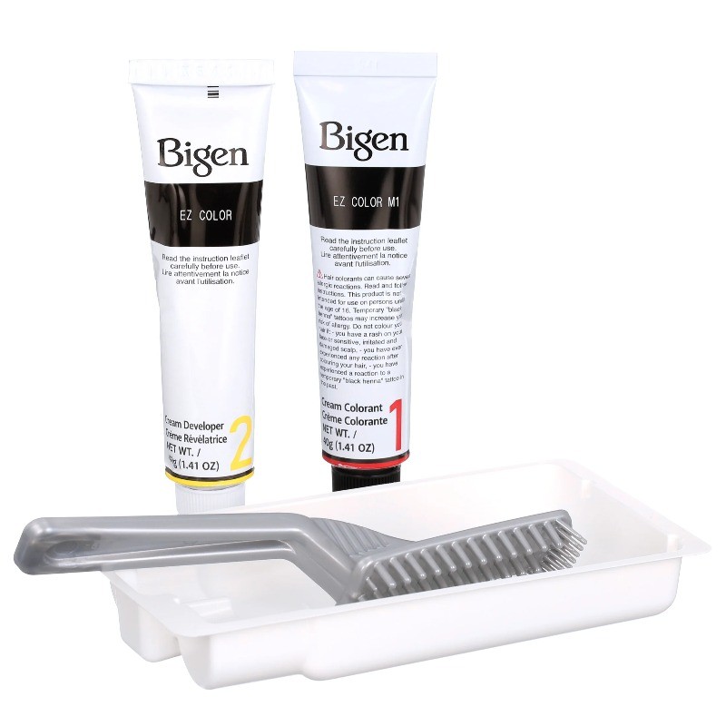Bigen EZ Color for Men, Jet Black, M1, Permanent Hair Color