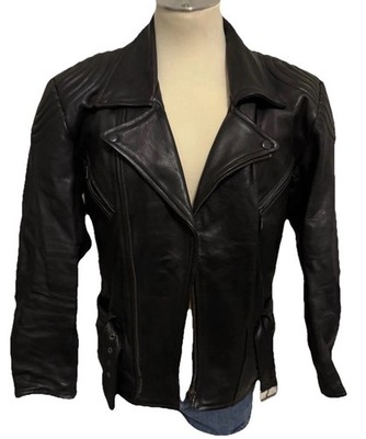 Leather Motorcycle Jacke Size XL 52 Modeka  