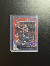 2019-20 Hoops Premium Stock Basketball Prizms Red Flash #255 Jordan McLaughlin