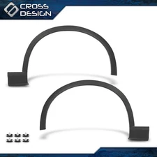 Front Wheel Opening Molding Textured Fit For 2015-2018 BMW X3 X4 Left Right Side