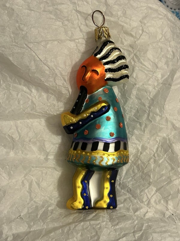 Christopher Radko Like ornament Featuring Kokopelli