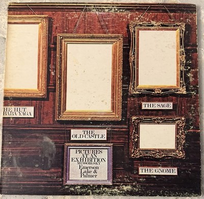 Emerson, Lake & Palmer:  Pictures At An Exhibition ~ Cotillion ELP 66666 1972 LP