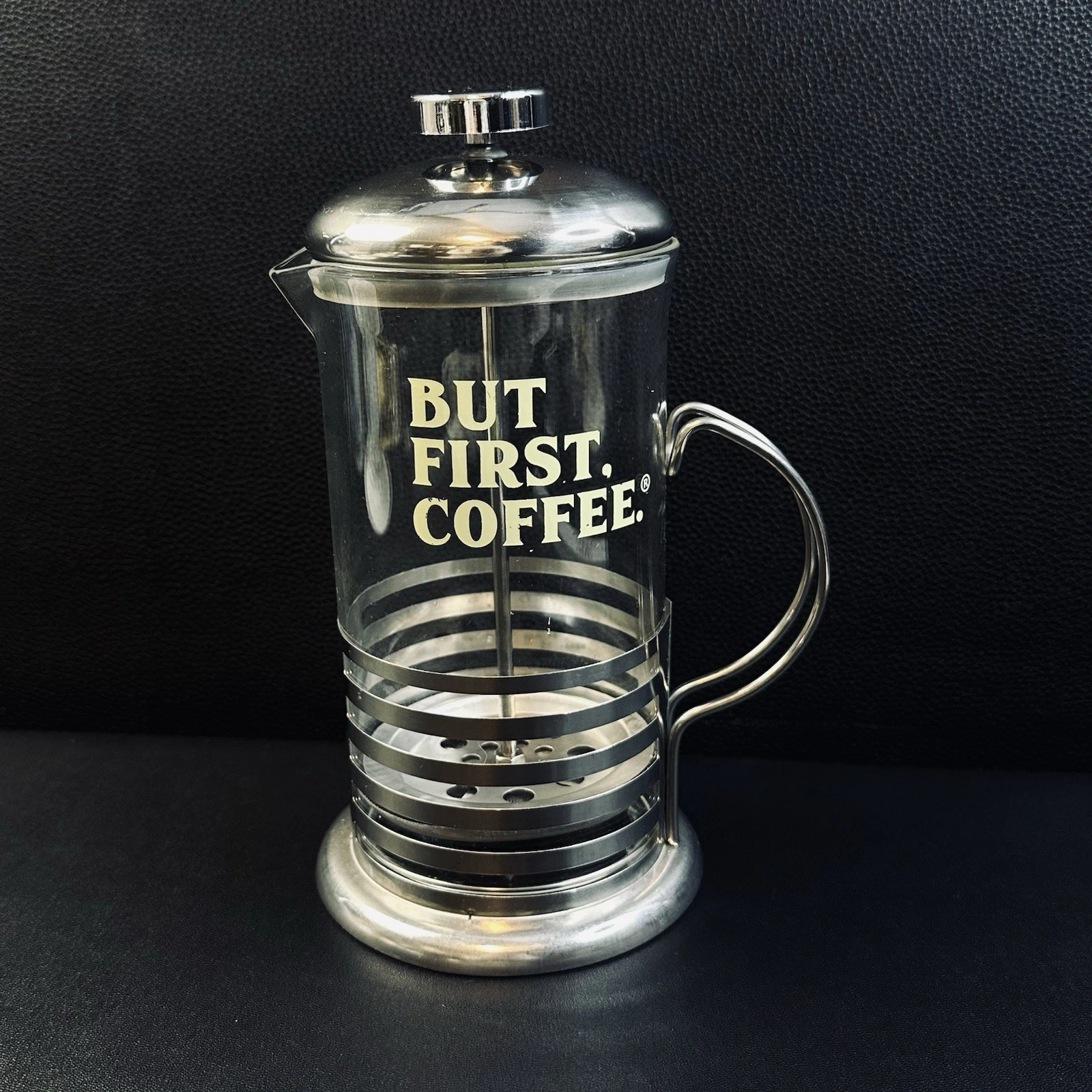 Barenthal Vtg French Press Coffee Maker Glass Stainless