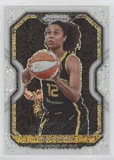 2021 Panini Prizm WNBA White Sparkle Prizm Nia Coffey #59 14t3