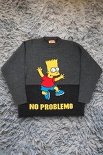 Vintage The Simpsons Bart Pullover No Problem...