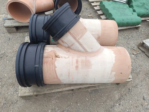 SuperSleve 300 by 225 millimetre clay drainage junction