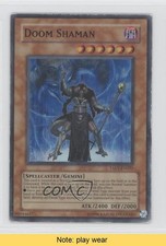Doom Shaman Unlimited YuGiOh Tactical Evolution #TAEV-EN025 2007 READ 0g4