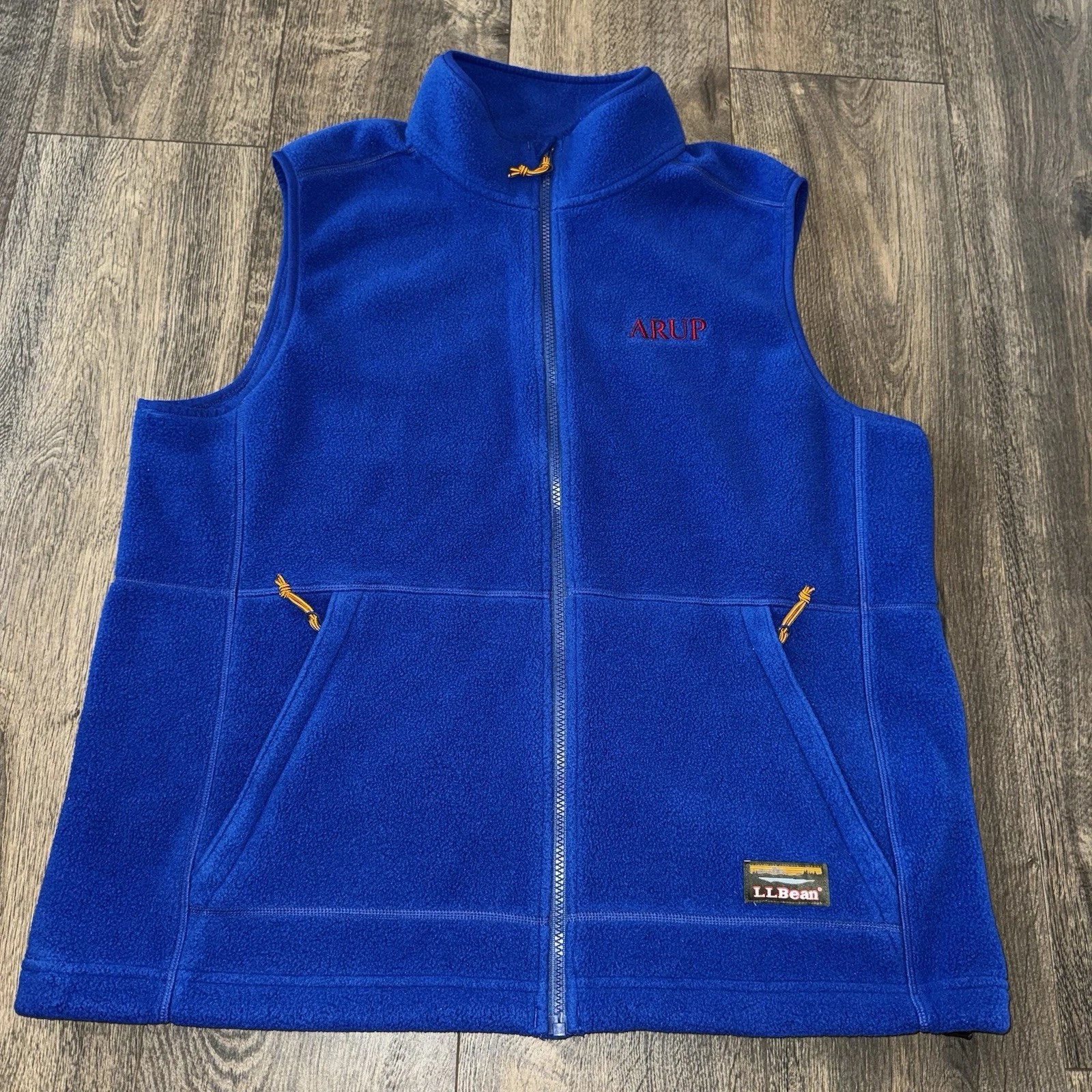 L.L. Bean Mountain Classic Fleece Vest Blue Mens Large Full Zip “ARUP” Logo
Opens in a new window or